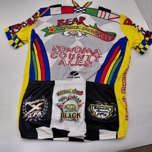 Bear Republic Brewing Voler Cycling Jersey L Biking Water Holders Marathon